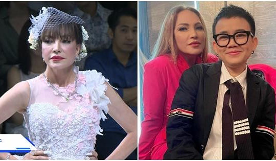 Ca sĩ Thanh Hà lộ hàng loạt khuyết điểm khi mặc váy cô dâu
