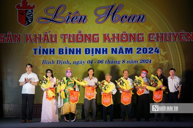 Khai mạc liên hoan sân khấu Tuồng không chuyên tỉnh Bình Định năm 2024